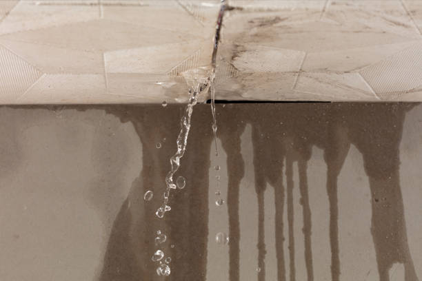 Professional Flood Damage Cleanup technician working in Clare, IA